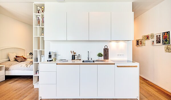 Apartment avec 1.5 pièces | München-Neuhausen | 70444 | ....Küche - harmonisch...