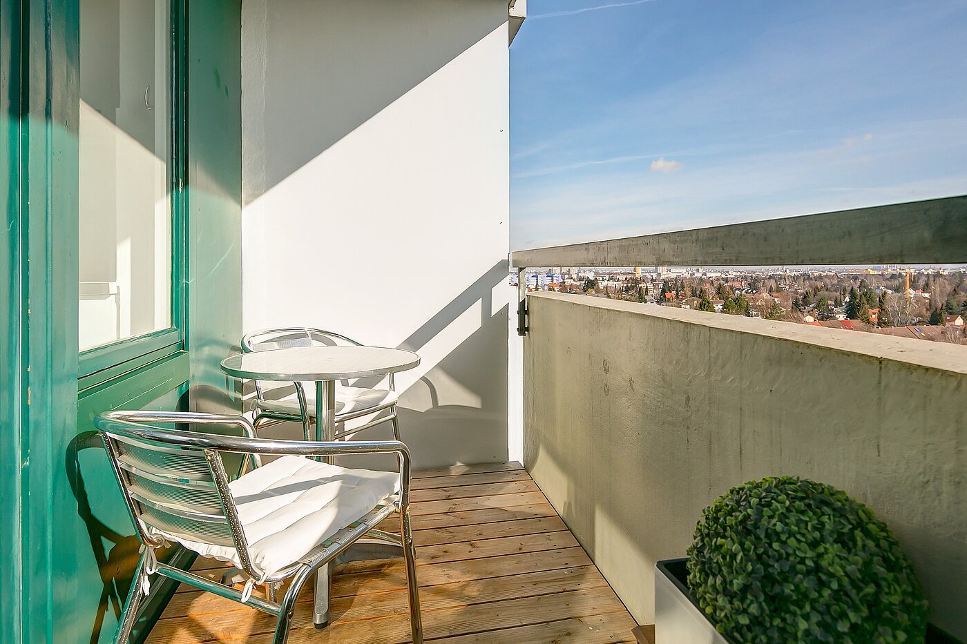 Appartement avec 1 pièce | München-Forstenried | 2111ML1 | Balkon mit Weitblick...