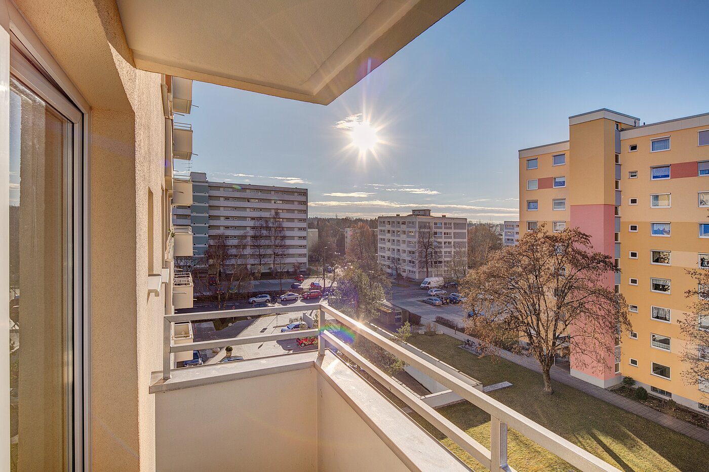 Apartment avec 1 pièce | München-Feldmoching | 70484 | Balkon