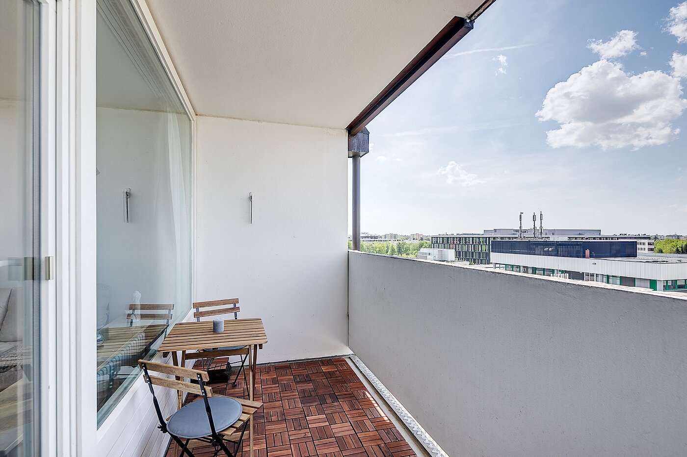 Appartement avec 1 pièce | München-Moosach | 1903ML3 | Sonniger Balkon
