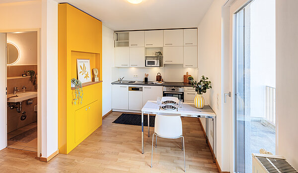 Apartment avec 1 pièce | München-Ramersdorf | 70415 | Küche / Essbereich