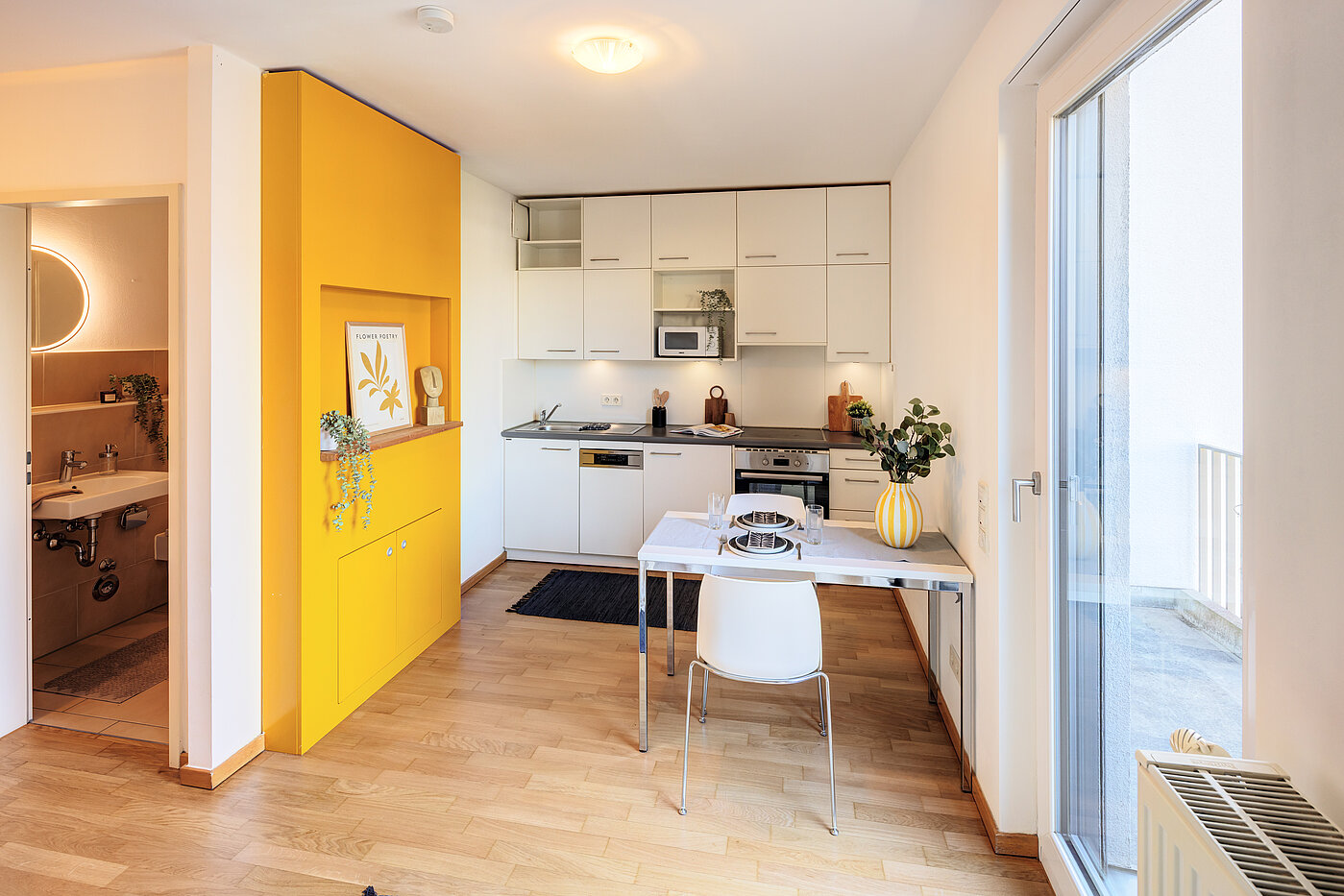 Apartment avec 1 pièce | München-Ramersdorf | 70415 | Küche / Essbereich
