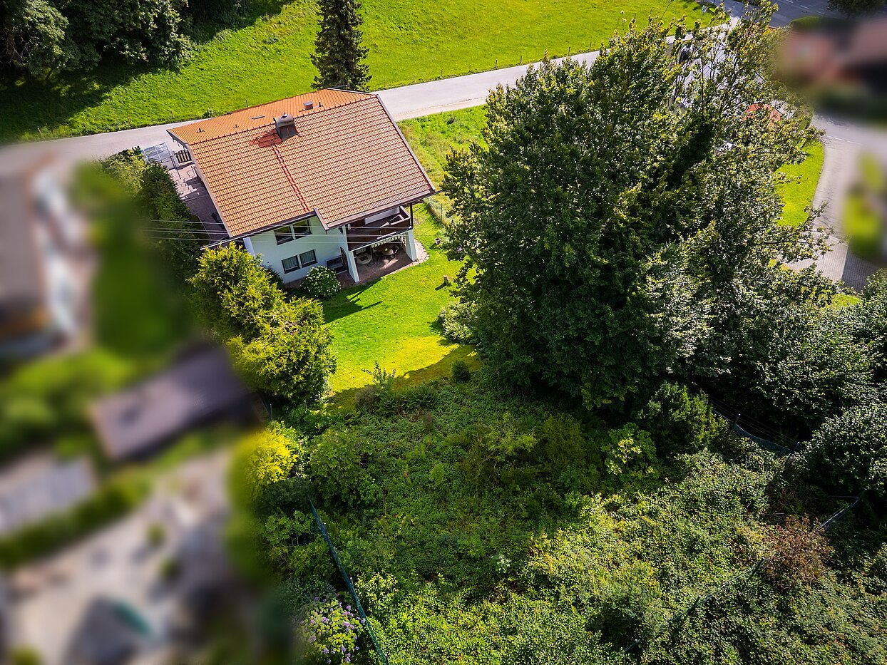 Mehrfamilienhaus avec 10 pièces | Bad Wiessee | 70212 | Grundstück von oben
