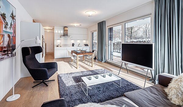 Appartement au rez-de-chaussée avec 3 pièces | 70309