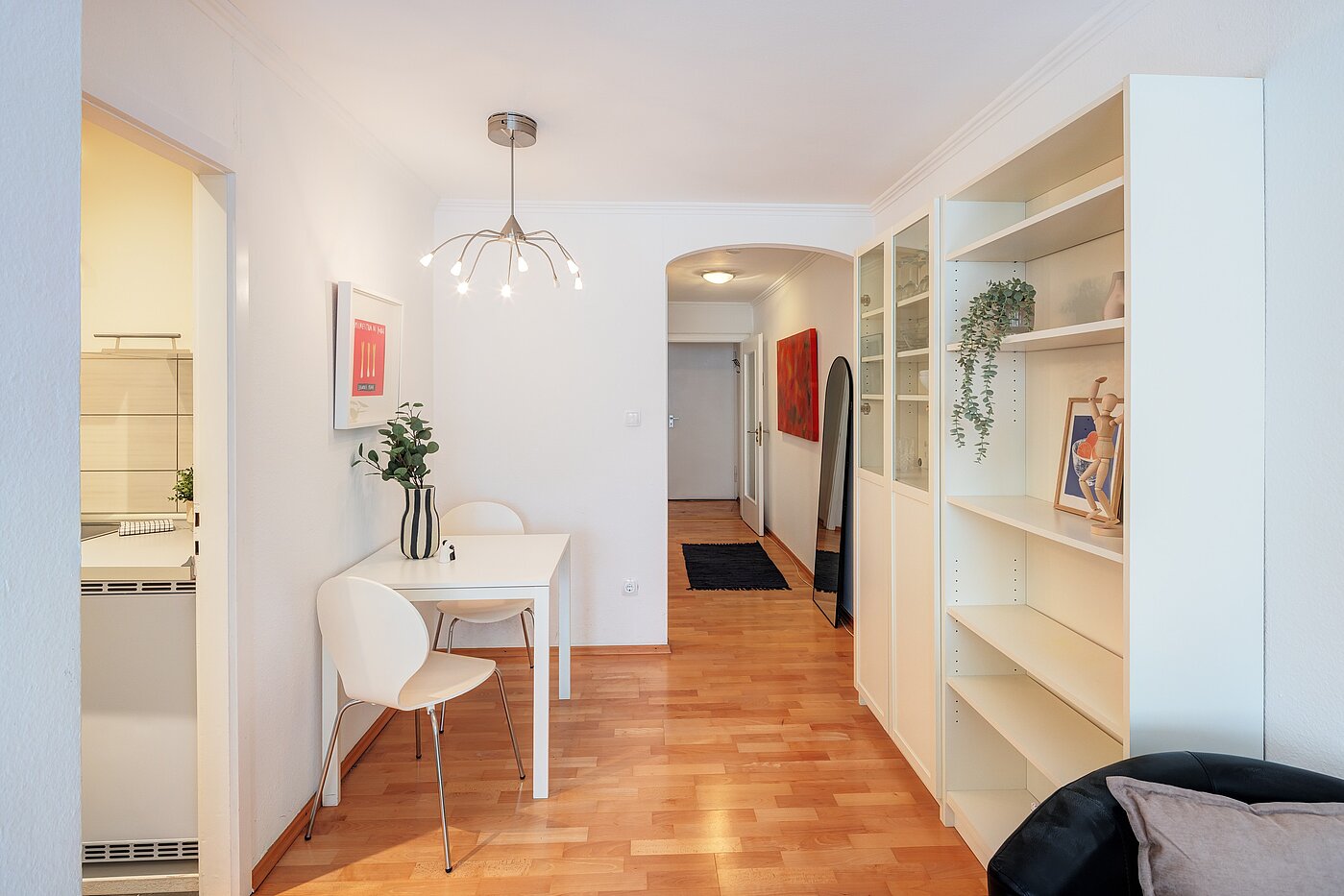 Appartement avec 2 pièces | München-Maxvorstadt | 70390 | Blick in die Diele