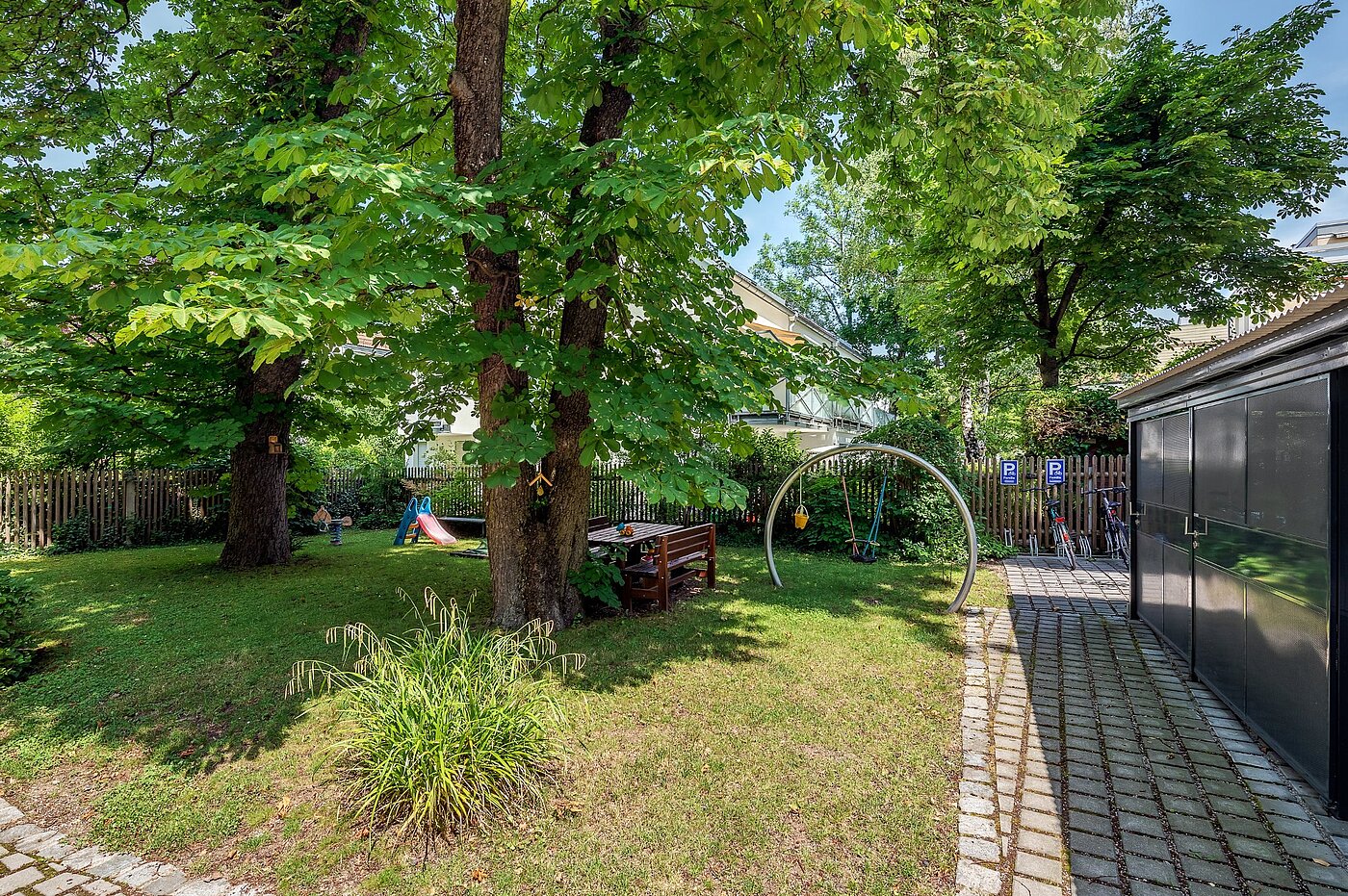 Appartement avec 2 pièces | München-Laim | 1909ML3 | Grüner Innenhof