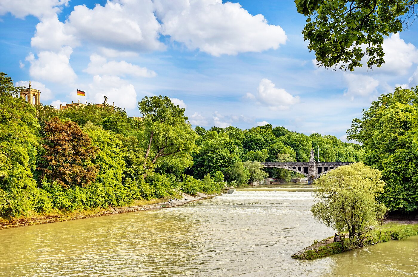 Appartement avec 1 pièce | München-Haidhausen | 70022 | ...und die Isar