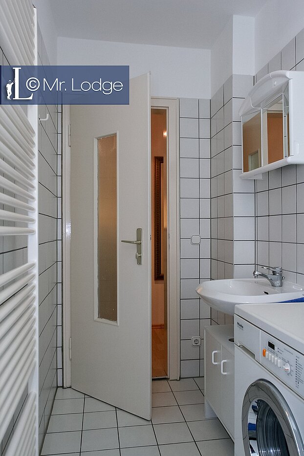 Appartement avec 2 pièces | München-Isarvorstadt | 1709ML2 | Bad mit Waschmaschine
