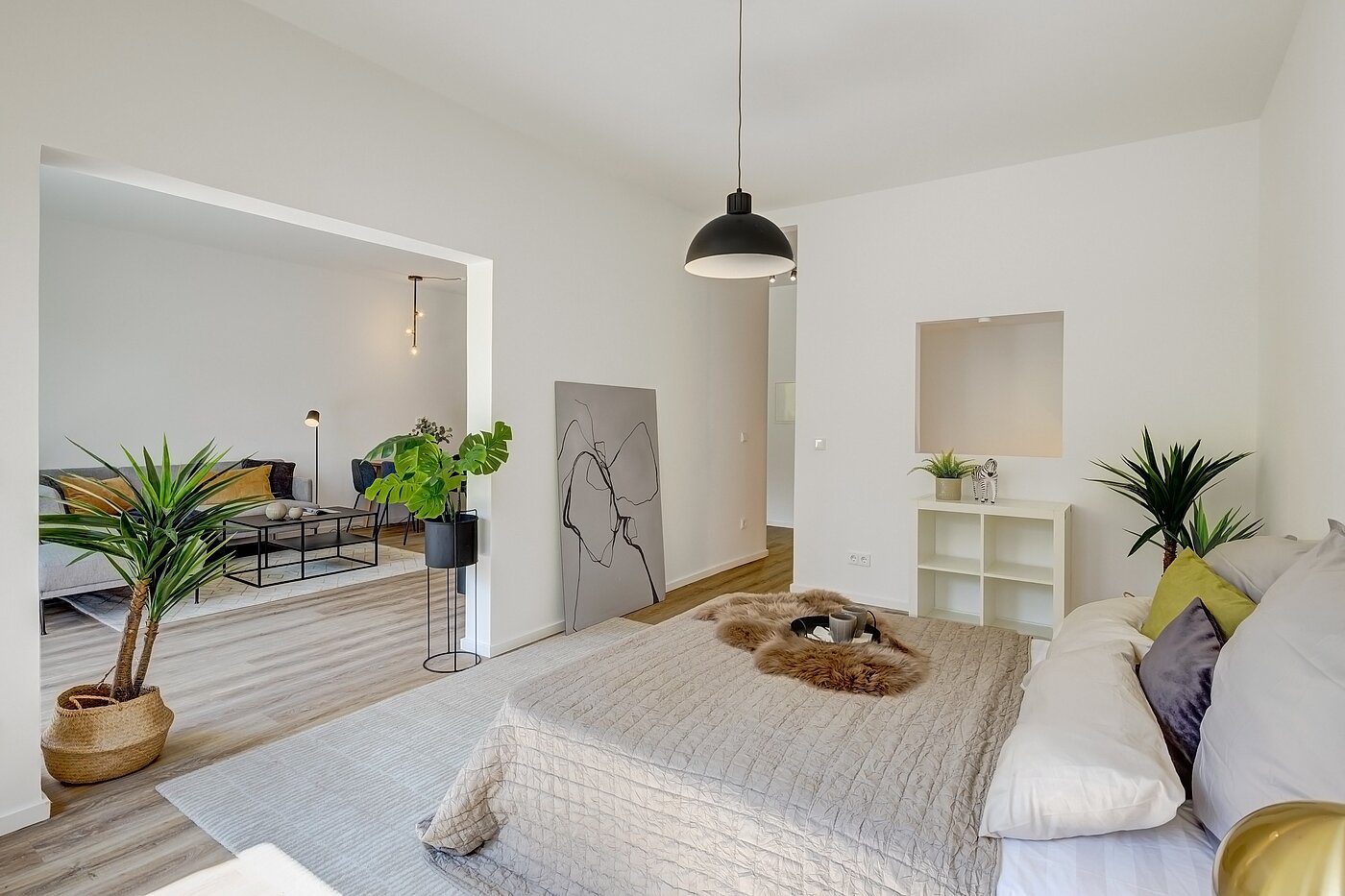 Appartement avec 2.5 pièces | München-Obermenzing | 700191 | ...mit Schiebetür zum Wohnzimmer