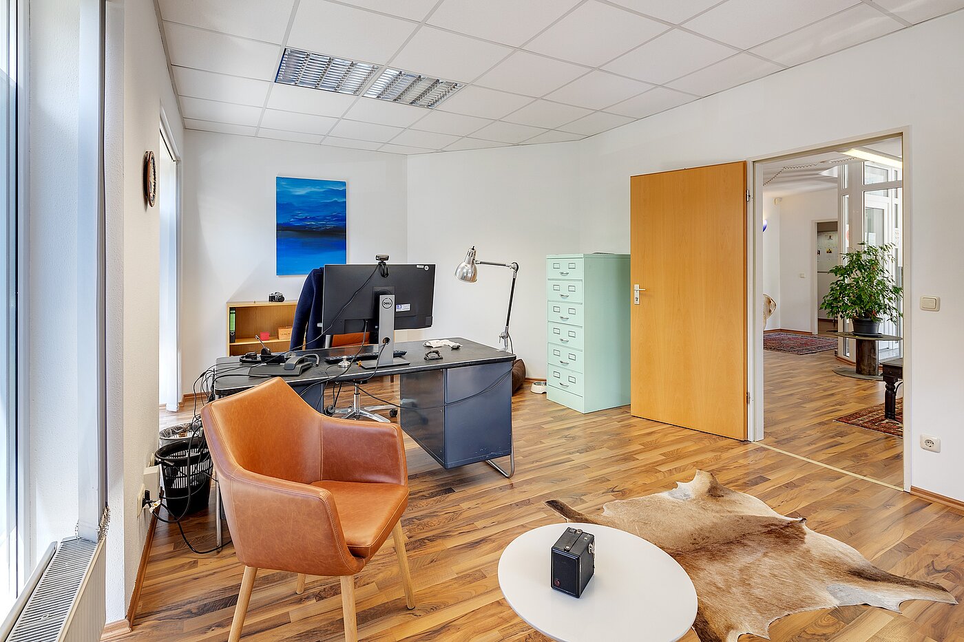 Büro avec 9 pièces | Weilheim in Oberbayern | 2108ML44 | Büro 1 Blick auf d. Tür