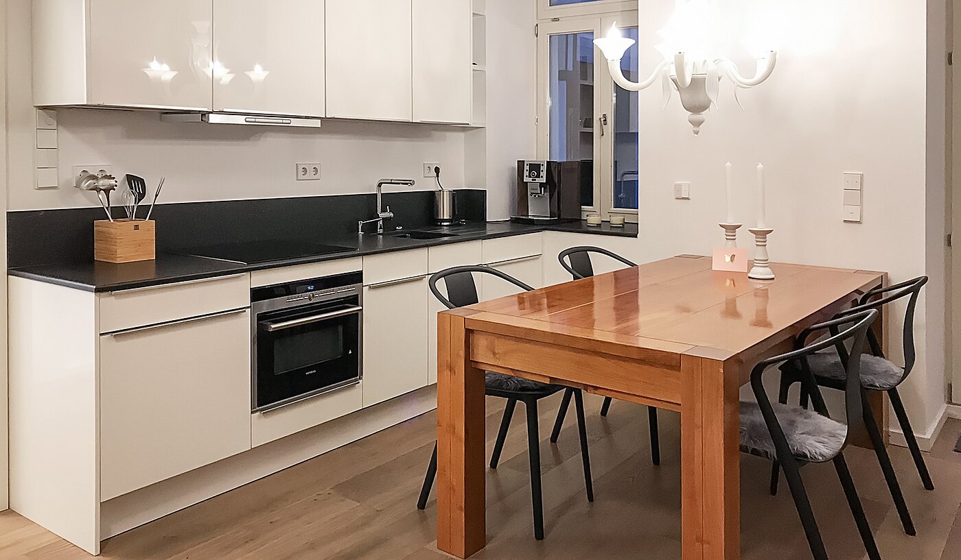 Appartement au rez-de-chaussée avec 1.5 pièces | München-Lehel | 70149 | Hochwertige Einbauküche mit...