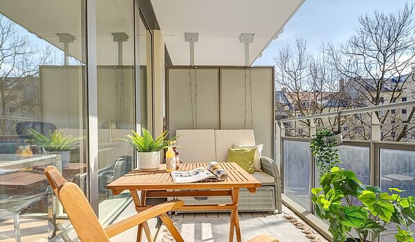 Appartement avec 2 pièces | München-Maxvorstadt | 70001 | Sonniger Süd-Balkon