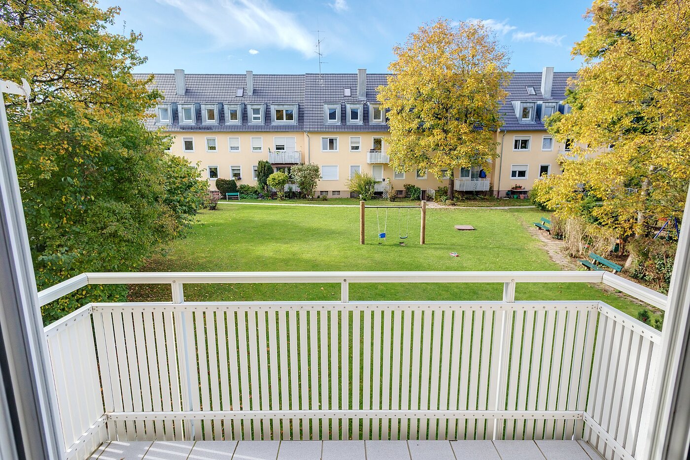 Appartement avec 3 pièces | München-Untergiesing | 1909ML6 | Aussicht vom Balkon