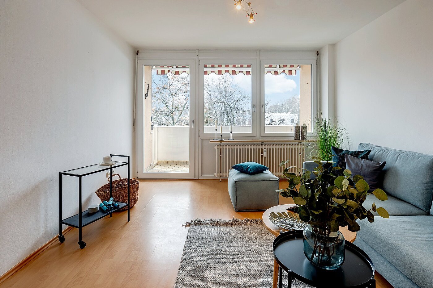 Appartement avec 2 pièces | München-Sendling-Westpark | 1811ML1 | Wohnzimmer mit