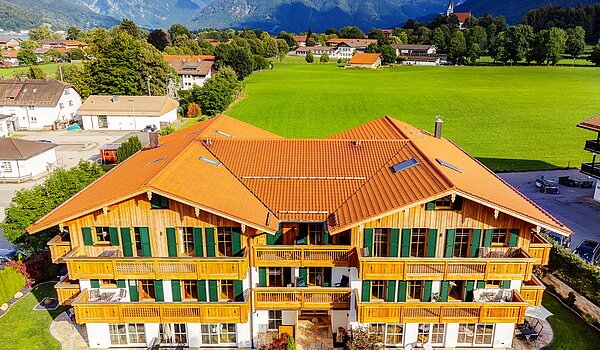 Appartement au rez-de-chaussée avec 3 pièces | Bad Wiessee | 70053 | Luftaufnahme