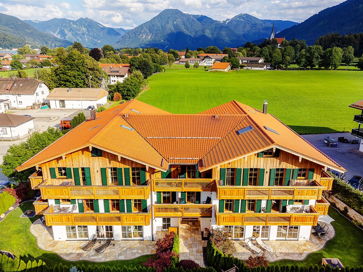 Appartement au rez-de-chaussée avec 3 pièces | Bad Wiessee | 70053 | Luftaufnahme