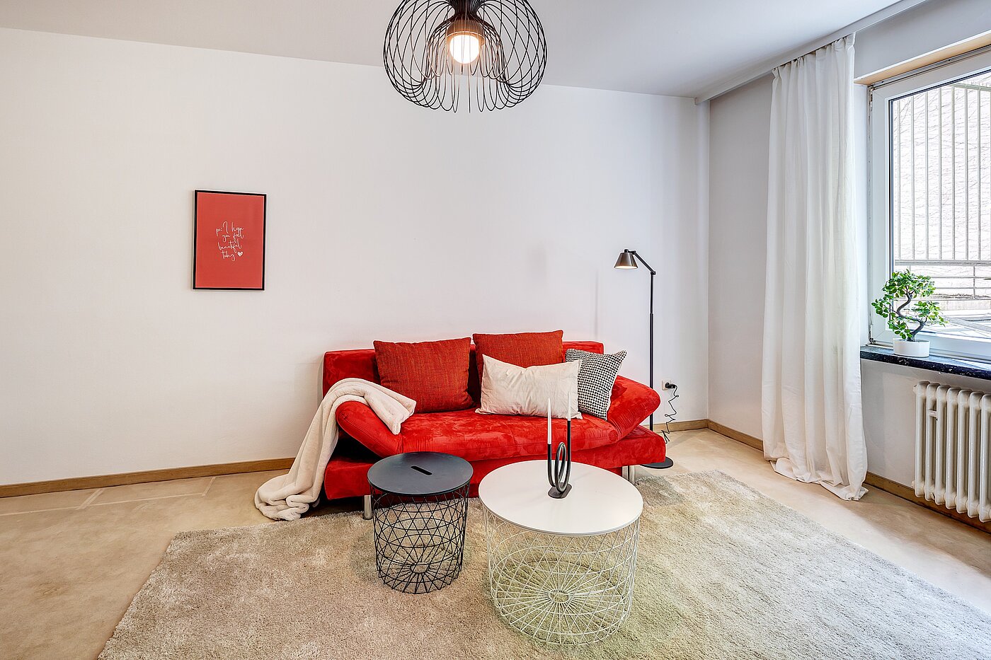 Appartement avec 1 pièce | München-Haidhausen | 70022 | ...Wohn-/ Schlafbereich