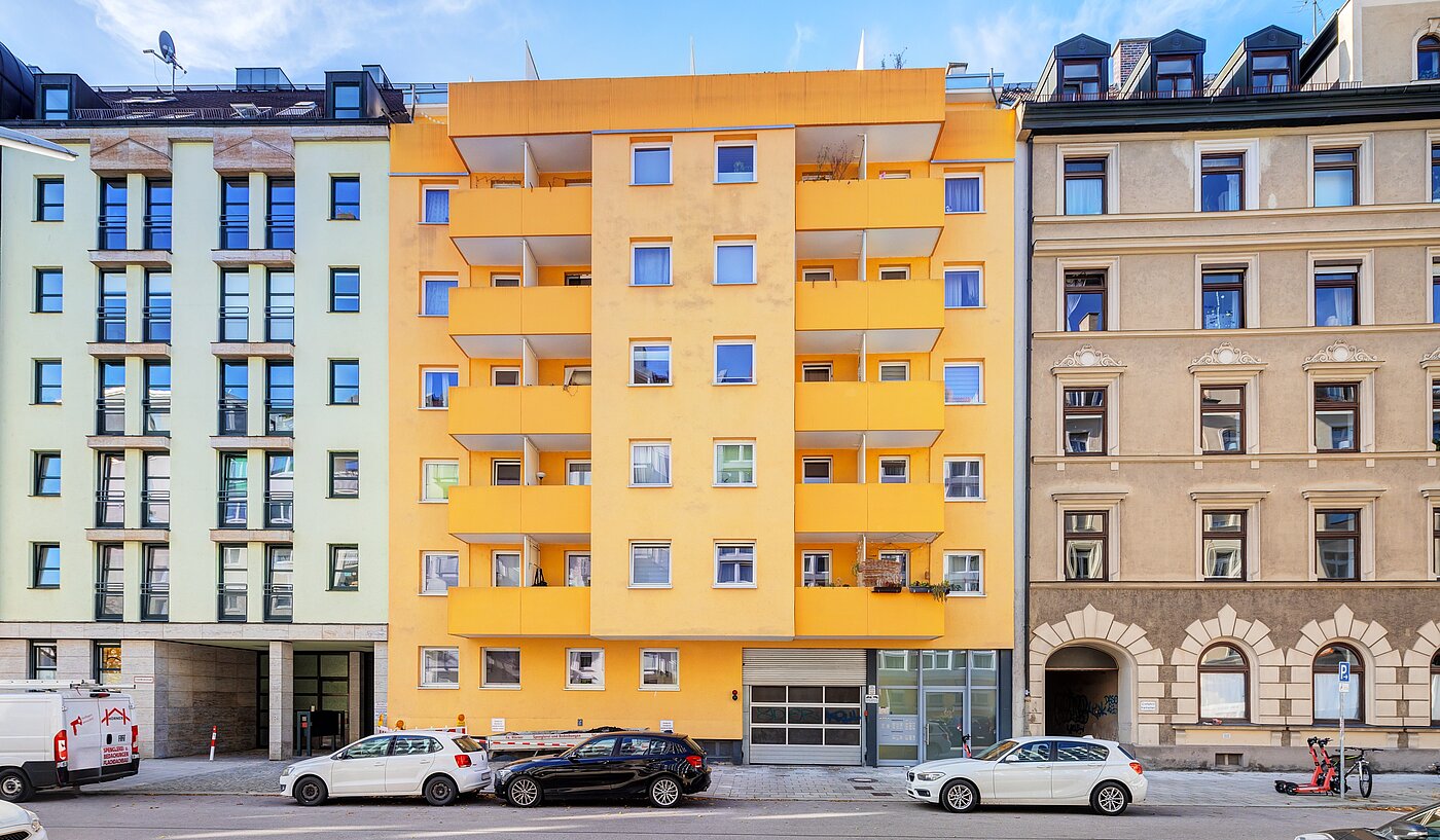 Appartement avec 1 pièce | München-Haidhausen | 70312 | Außenansicht