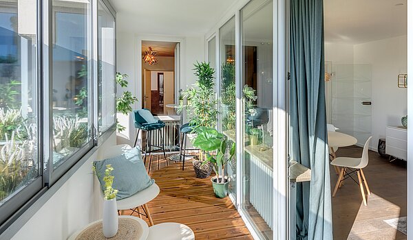 Appartement avec 3 pièces | München-Sendling | 70167 | ...aufgrund großer Fensterfronten