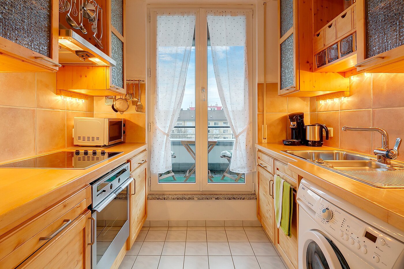 Appartement avec 2 pièces | München-Sendling-Westpark | 2102ML6 | Küche voll ausgestattet