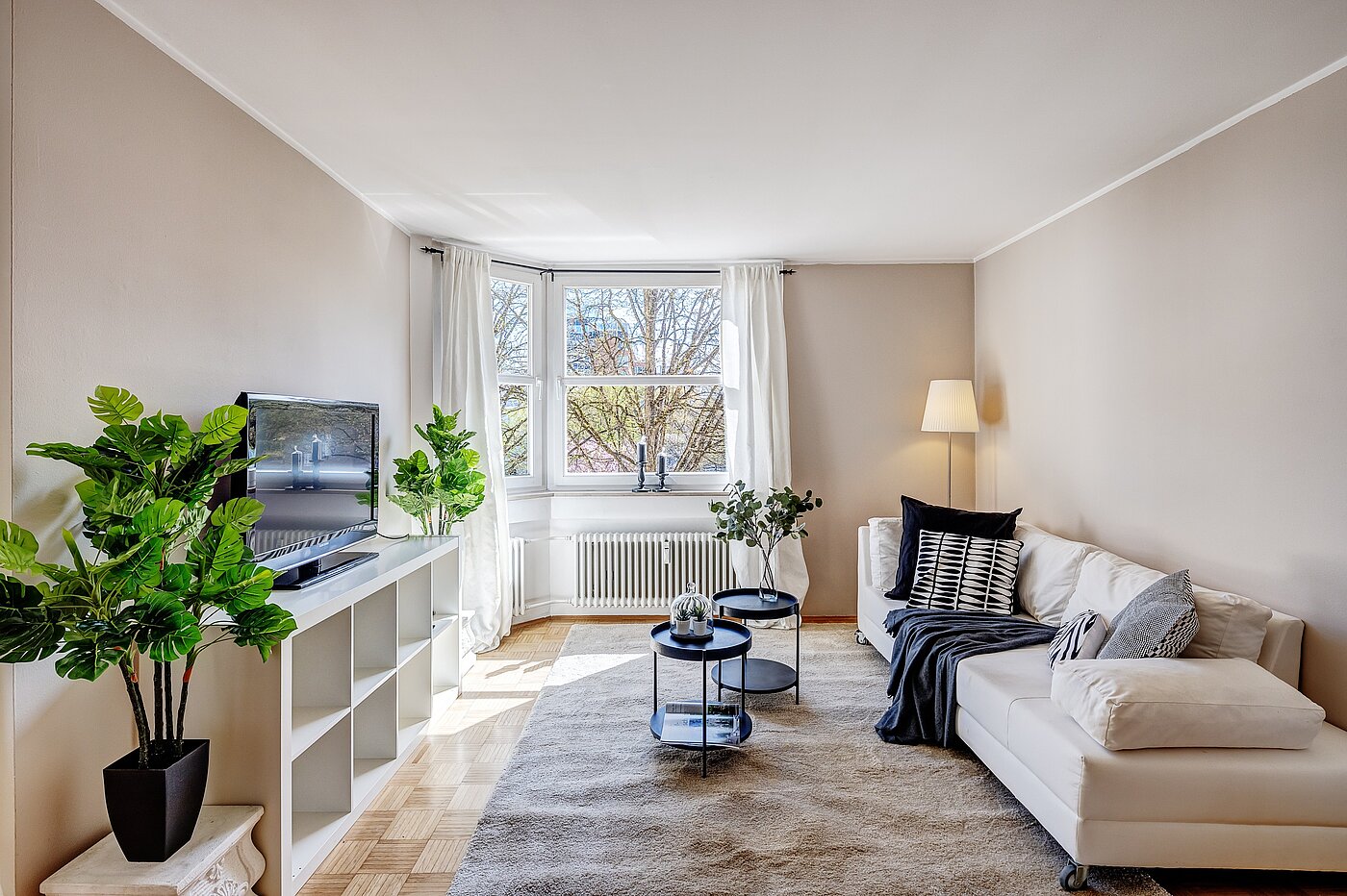 Appartement avec 1.5 pièces | München-Bogenhausen | 2203ML2 | Großzügiges Wohnzimmer...