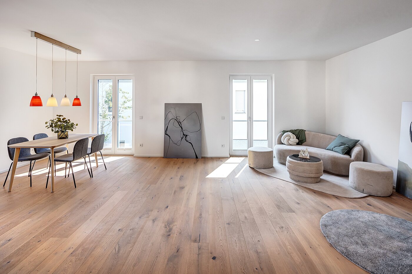 Appartement en duplex avec 4 pièces | München-Obermenzing | 701553 | Lichtdurchfluteter Wohnbereich