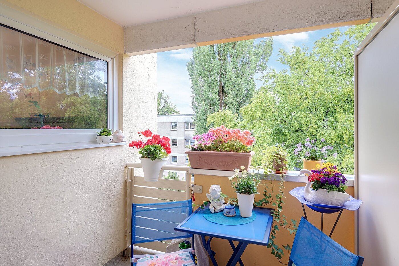 Appartement avec 1 pièce | München-Forstenried | 2106ML6 | Sonnige Loggia