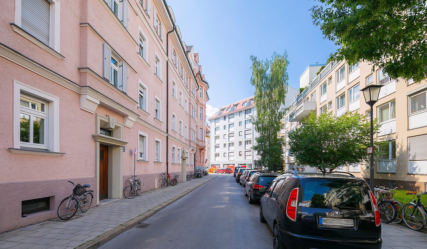 Appartement au rez-de-chaussée avec 1 pièce | München-Nymphenburg | 2203ML1 | Ansprechende Nachbarschaft