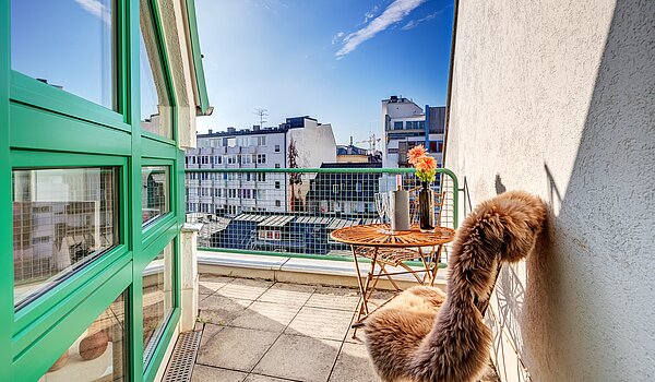 Appartement avec 1 pièce | München-Maxvorstadt | 70165 | Süd/West Terrasse mit...
