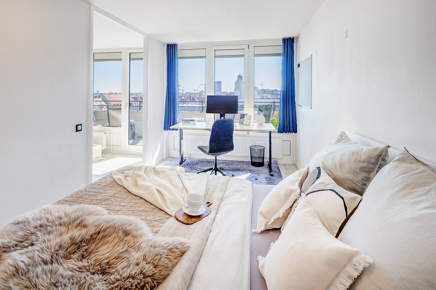 Appartement avec 2 pièces | München-Haidhausen | 70214 | Arbeitsplatz am Fenster