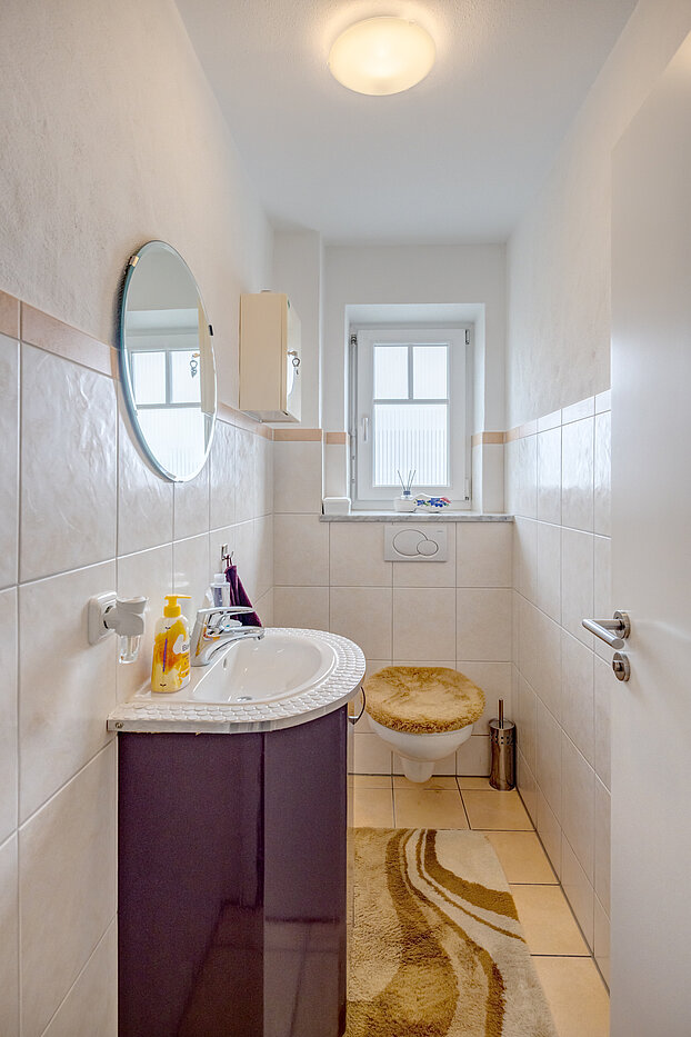 Appartement avec 3.5 pièces | Bad Aibling | 70442 | Separates Gäste-WC