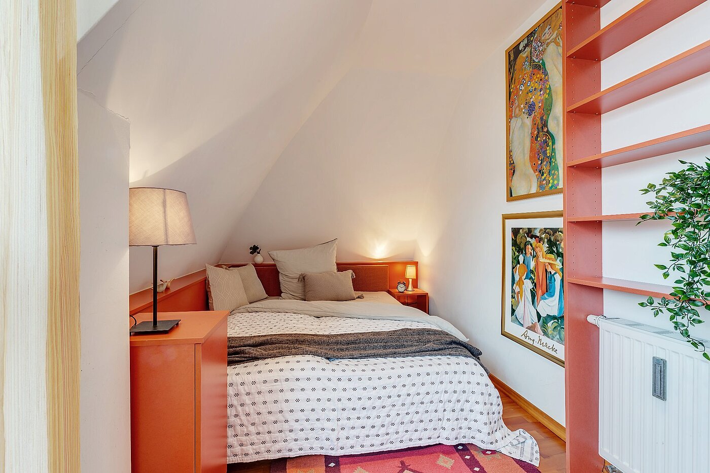 Appartement au dernier étage avec 2 pièces | München-Sendling | 1911ML4 | Schlafzimmer