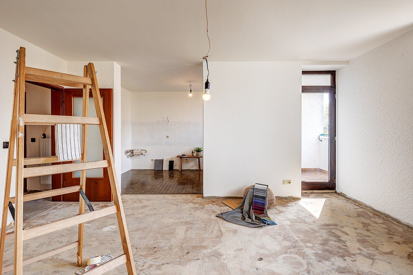 Appartement avec 2 pièces | München-Moosach | 2203ML5 | Blick zur Küche
