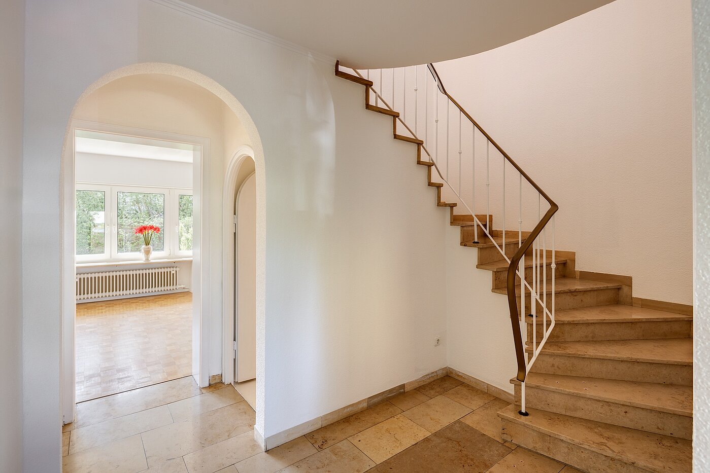 Maison jumelée avec 4 pièces | München-Solln | 70120 | Treppenhaus Erdgeschoß