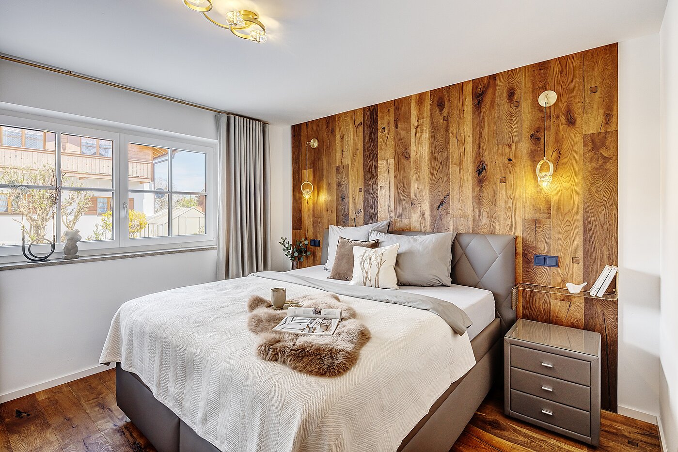 Appartement au rez-de-chaussée avec 2 pièces | Bad Wiessee | 700942 | Lichtdurchflutetes Schlafzimmer...