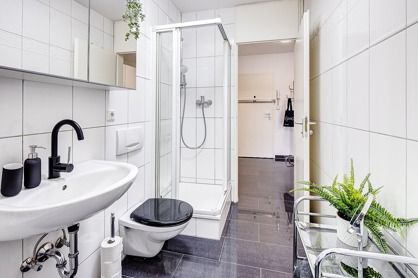 Appartement avec 1.5 pièces | München-Au | 2112ML2 | ...und Dusche