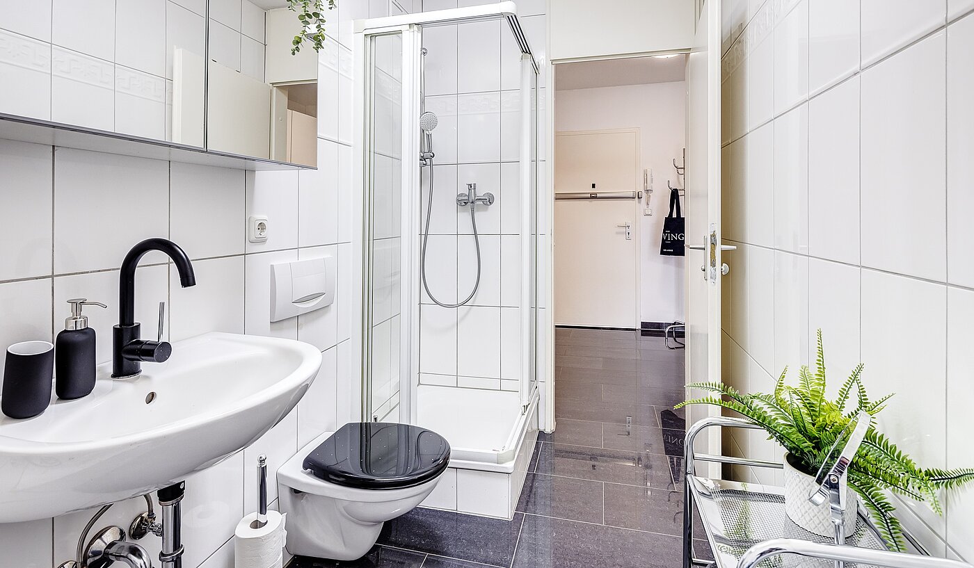 Appartement avec 1.5 pièces | München-Au | 2112ML2 | ...und Dusche