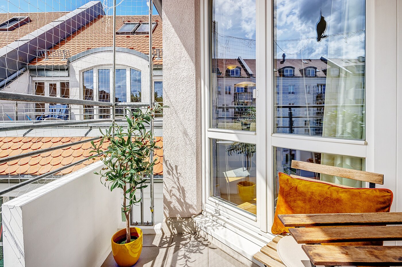 Appartement avec 1.5 pièces | München-Schwabing | 2205ML81 | Sonniger Balkon