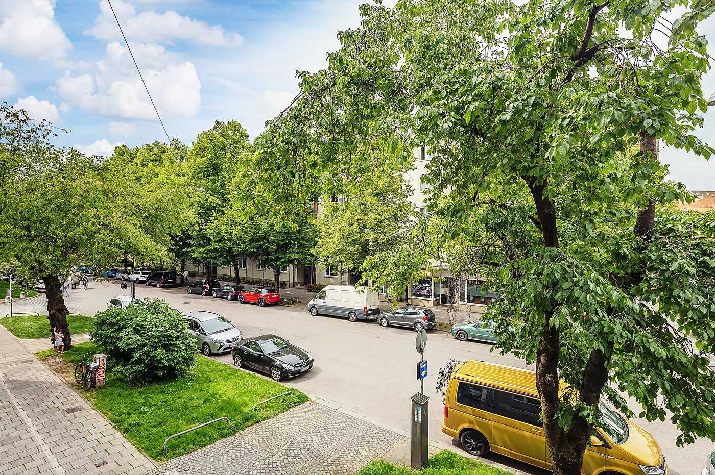 Appartement avec 2.5 pièces | München-Nymphenburg | 2204ML61 | Aussicht zur Straße