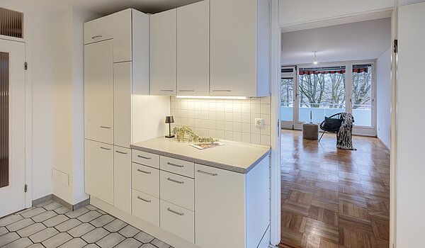 Appartement avec 3.5 pièces | München-Bogenhausen | 70305 | Blick zum Wohnzimmer