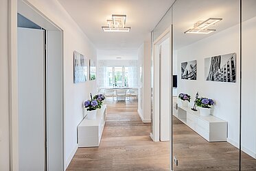 Riem : superbe appartement de 3 pièces avec terrasse sur le toit – prêt à emménager