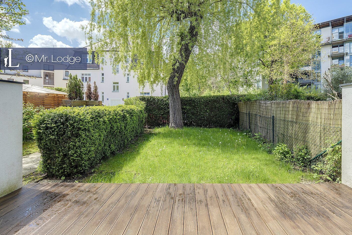 Appartement au rez-de-chaussée avec 2 pièces | München-Harlaching | 1704ML6 | West-Garten