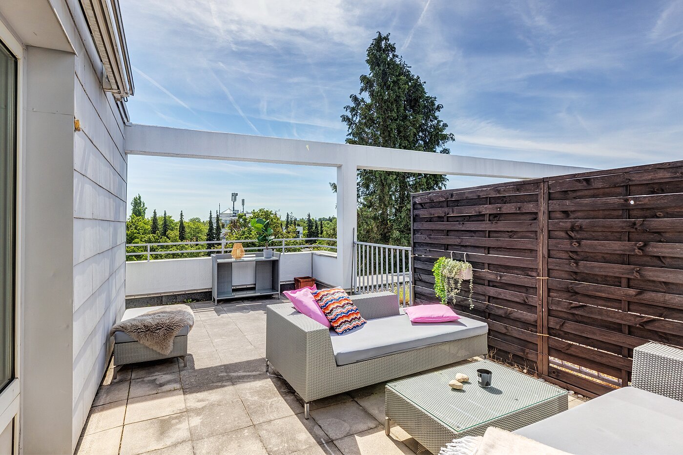 Terrassenwohnung avec 3.5 pièces | München-Berg am Laim | 123456 | Dachterrasse