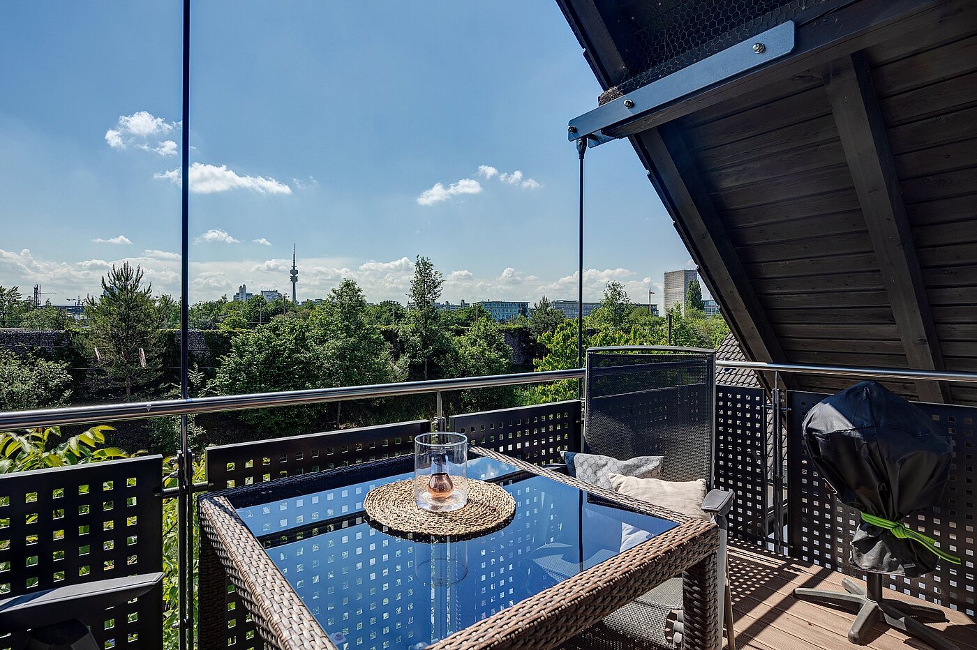 Appartement au dernier étage avec 3 pièces | München-Hasenbergl | 1803ML5 | Balkon