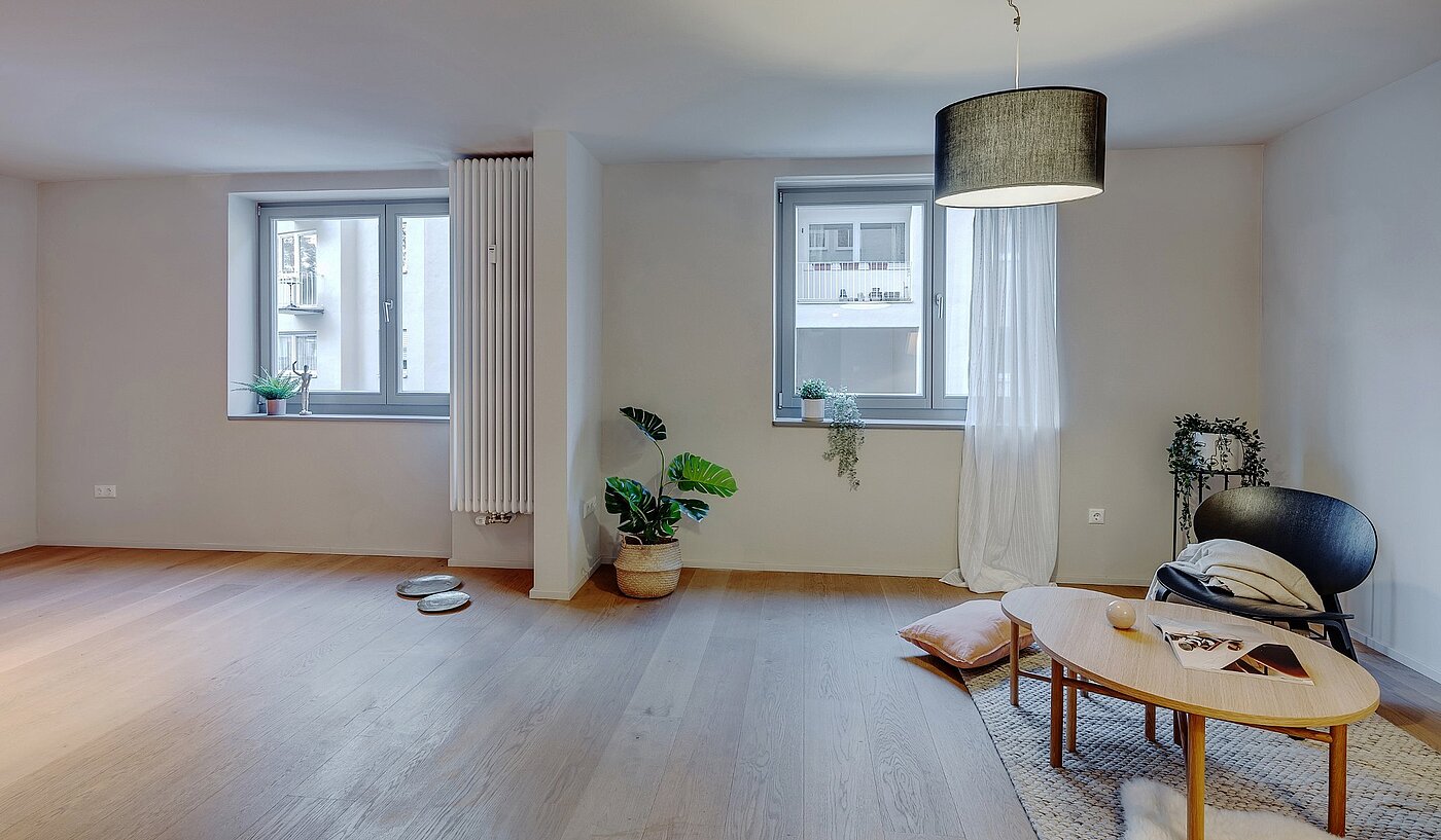 Rez-de-chaussée surélevé avec 2 pièces | München-Lehel | 2012ML1 | ...viele Stellmöglichkeiten