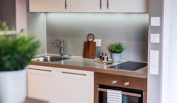 Apartment avec 1.5 pièces | München-Bogenhausen | 70378 | ...Einbauküche