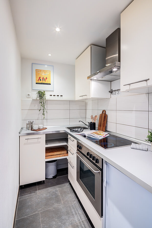 Appartement avec 2 pièces | München-Maxvorstadt | 70390 | Apartmentküche...