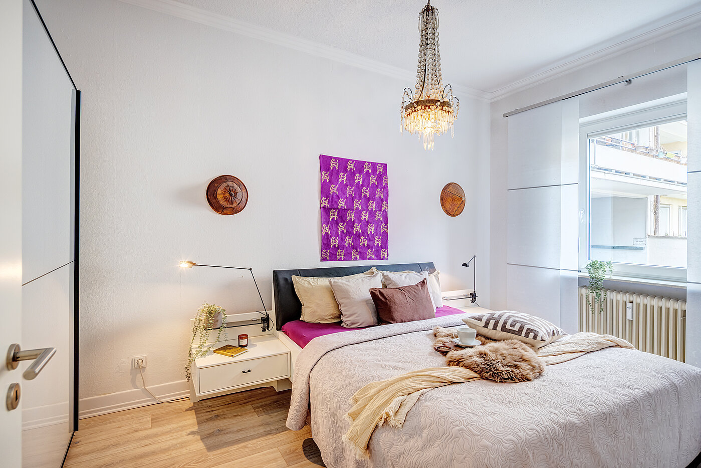 Appartement au rez-de-chaussée avec 2 pièces | München-Schwabing | 70394 | Schlafzimmer