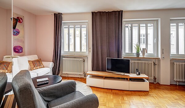 Appartement en duplex avec 3 pièces | München-Lehel | 2209ML5 | ...heller Wohn-...
