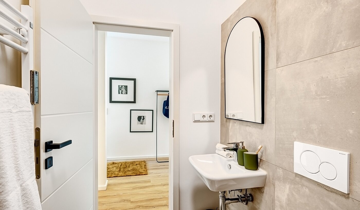 Appartement avec 2.5 pièces | München-Obermenzing | 700191 | ...mit Handtuchheizkörper